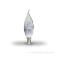 Epistar 3w Energy Efficient Led Light Bulbs Candle Tail Lamps For Residential Lighting